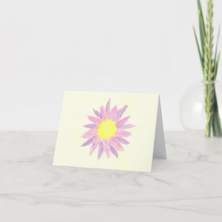 Carte De Remerciements La Fleur que j'aimerais oublier