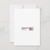 Carte De Remerciements La Grandeur Est Intérieure (Dos)