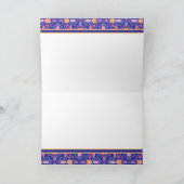 Carte De Remerciements La Note de Floral Thank You (Intérieur)