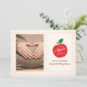 Carte De Remerciements La prunelle de nos yeux Baby Shower (Debout devant)