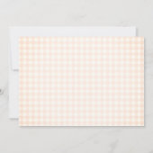 Carte De Remerciements La prunelle de nos yeux Baby Shower (Dos)