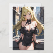 Carte De Remerciements La sorcellerie de minuit (Dos)