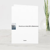 Carte De Remerciements La Terre rit en fleurs (Dos)