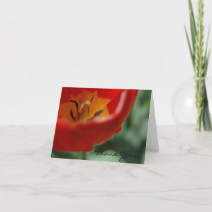 Carte De Remerciements La tulipe vous remercient, par H.A.S. Arts