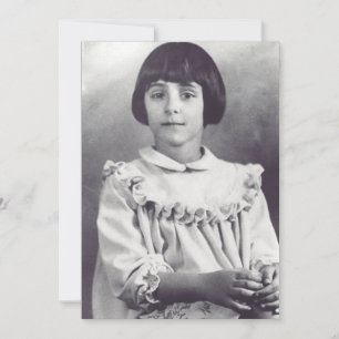 Carte De Remerciements La vénérable Antonietta Meo