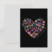 Carte De Remerciements La vie est meilleure avec mon équipe de dialyse (Devant / Derrière)