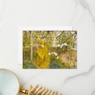 Carte De Remerciements La vigne de Carl Larsson