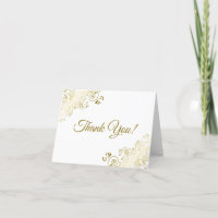 Lacy Gold Frills Elegant Mariage blanc Photo