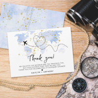 "Laissons Commencer L'Aventure !" Baby shower Cart