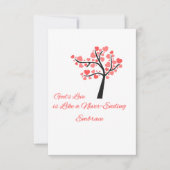 Carte De Remerciements L'Amour de Dieu (Devant)