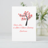 Carte De Remerciements L'Amour de Dieu (Debout devant)