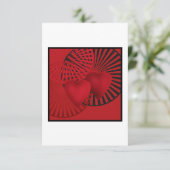 Carte De Remerciements L'amour. Mariage (Debout devant)