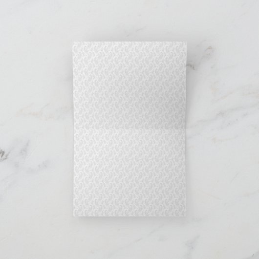 Carte De Remerciements langage Design Quarante (Intérieur)