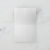 Carte De Remerciements Langue Conception Quatorze (Intérieur)