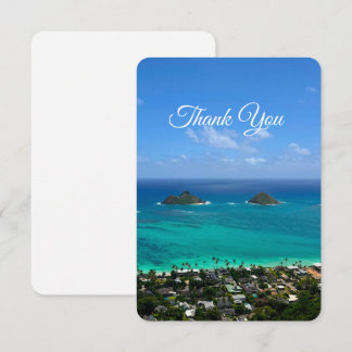 Carte De Remerciements Lanikai Oahu