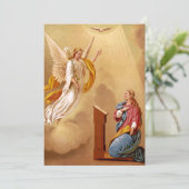 Carte De Remerciements L'annonce de la Vierge Marie (Debout devant)