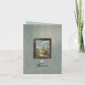 Carte De Remerciements Lapin de Pâques (Dos)