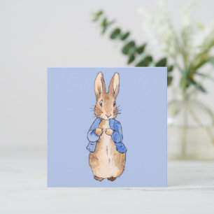 Carte De Remerciements Lapin de Pâques
