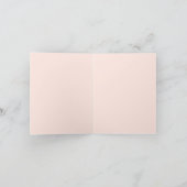 Carte De Remerciements Lapin et fraise (Intérieur)