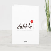 Carte De Remerciements Lapin le plus mignon au monde ! (Dos)