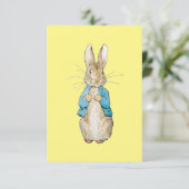 Carte De Remerciements Lapin Peter (Debout devant)