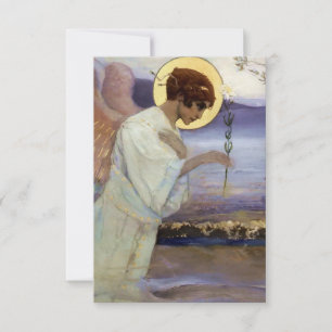 Carte De Remerciements « L'Archange Gabriel » de Mikhaïl Nesterov