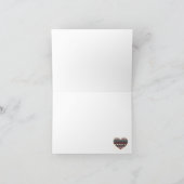 Carte De Remerciements L'art cardiaque ukrainien (Intérieur)