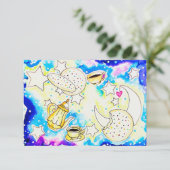 Carte De Remerciements L'art des biscuits glacés (Debout devant)
