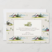 Carte De Remerciements L'aventure commence Randonnées Bottes Couples Douc (Dos)