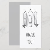 Carte De Remerciements LDS Salt Lake City (Devant / Derrière)