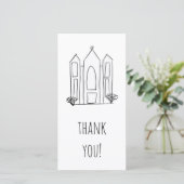 Carte De Remerciements LDS Salt Lake City (Debout devant)