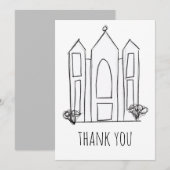 Carte De Remerciements LDS Salt Lake City (Devant / Derrière)