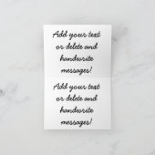 Carte De Remerciements Le bébé brasse du Baby shower (Intérieur)