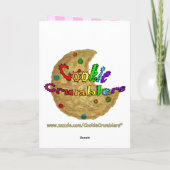 Carte De Remerciements Le bébé de jungle Coeur-Vous remercient (Dos)