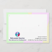 Carte De Remerciements Le Bénévole (Dos)