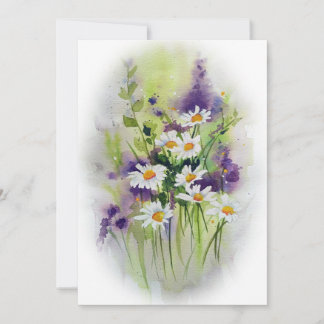 Carte De Remerciements Le Bouquet de terrain