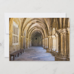 Carte De Remerciements Le cloître de la vieille cathédrale