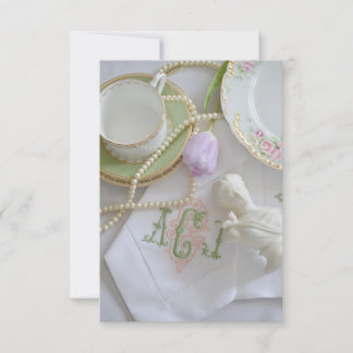 Carte De Remerciements Le collecteur Vintage