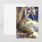 Carte De Remerciements « Le Crocodile ! » par Alice B Woodward (Devant / Derrière)