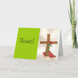 Carte De Remerciements Le croisé…