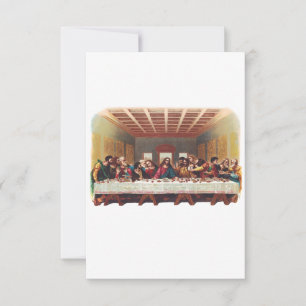 Carte De Remerciements Le Dernier souper