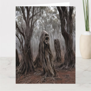 Carte De Remerciements Le fantôme australien Bush