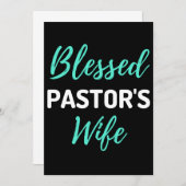 Carte De Remerciements Le Fils du pasteur (Devant / Derrière)