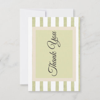 Carte de remerciements Le Forfait