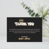 Carte De Remerciements Le Grand Un | Les Notorious 90s 1er Anniversaire (Debout devant)