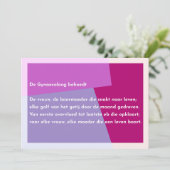 Carte De Remerciements Le Gynécologue préserve (Debout devant)