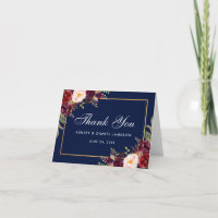 Le mariage bleu floral de Bourgogne remercie la