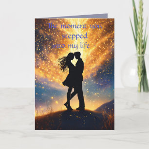 CARTE DE REMERCIEMENTS LE MOMENT ANNIVERSAIRE/CARTE D'AMOUR
