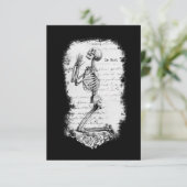 Carte De Remerciements Le Mort (Debout devant)