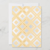 Carte De Remerciements Le Motif géométrique de Kamelia 8 (Devant)